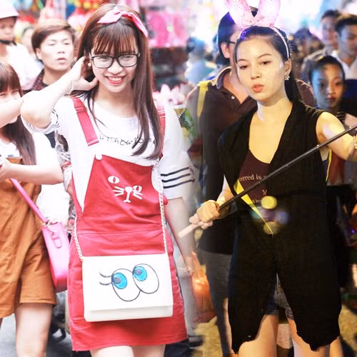 5 thieu nu chan dai xu han gay xon xao pho hang ma hinh anh 9