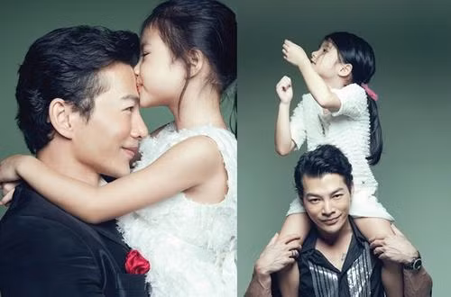 Tan chảy trước khoảnh khắc ngọt ngào của bố con sao Việt ảnh 12