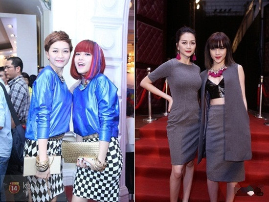 Các cặp chị em trong showbiz Việt: Mỗi nàng một vẻ ảnh 13 Đọ gu thời trang của các cặp chị em trong showbiz Việt