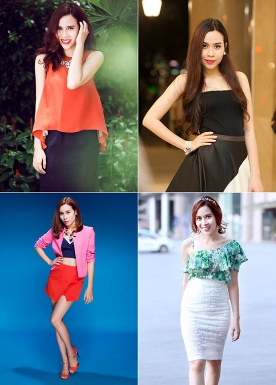 Các cặp chị em trong showbiz Việt: Mỗi nàng một vẻ ảnh 4 Đọ gu thời trang của các cặp chị em trong showbiz Việt