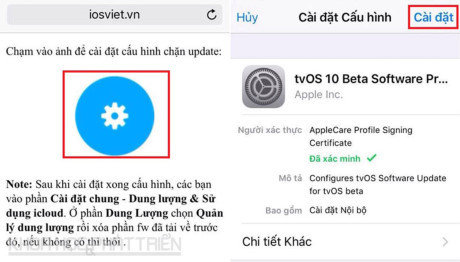 Hướng dẫn tắt thông báo cập nhật iOS trên iPhone, iPad, iPod - Ảnh 2 Huong dan tat thong bao cap nhat iOS tren iPhone, iPad, iPod - Anh 2