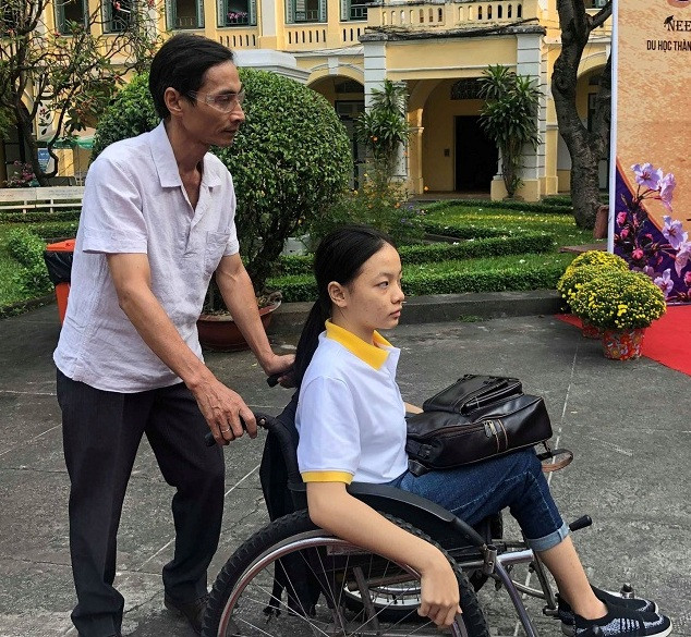 Em Phạm Bảo Phi, học sinh Trường THCS Tùng Thiện Vương, quận 8 đã có 3 năm liên tiếp tham dự cuộc thi.