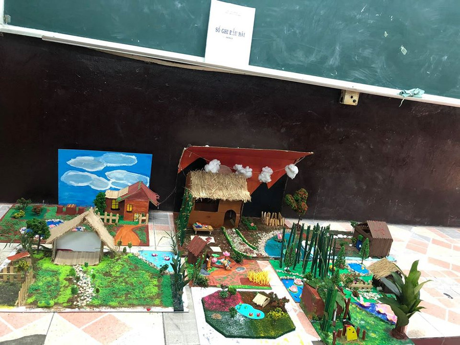 Mô hình của hai bài thơ Nhàn và Cảnh ngày hè Mô hình của hai bài thơ Nhàn và Cảnh ngày hè