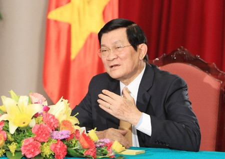Chủ tịch nước Trương Tấn Sang: “Xây” phải đi đôi với “chống”, để giữ gìn, củng cố lòng tin của nhân dân...