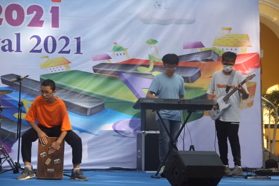 Mỗi em một sở trường để cùng hợp lại thành một ban nhạc