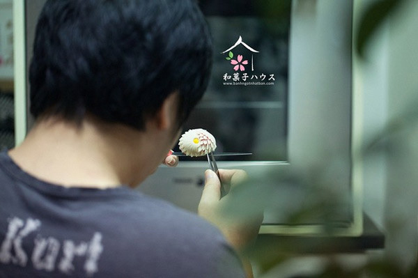 Bỏ nghề lập trình để đi làm bánh Wagashi hanmade