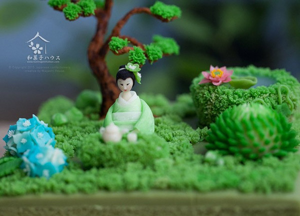 Bỏ nghề lập trình để đi làm bánh Wagashi hanmade