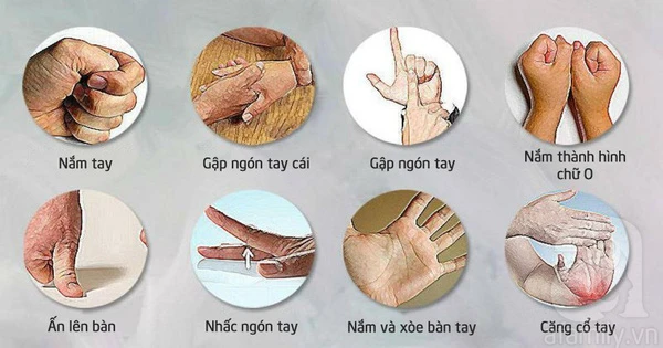 Làm 8 động tác tay này, bạn sẽ bất ngờ vì tác dụng đối với xương khớp