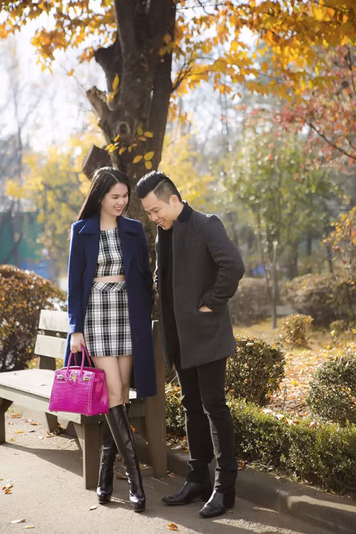 Ngọc Trinh đẹp hút hồn ở Hàn Quốc ảnh 1