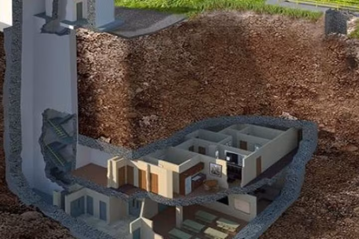 Hầm tránh bom hạt nhân 400 tỉ siêu sang ở Mỹ