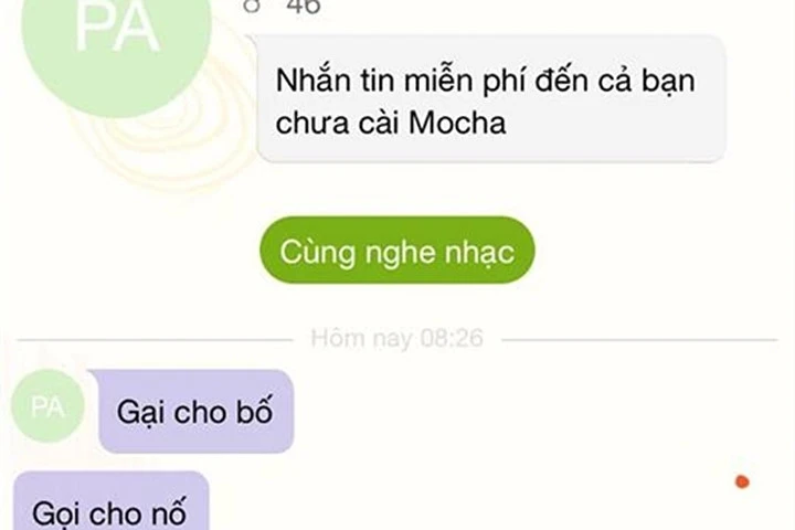 Bố rất ít khi nhắn tin, nhưng một khi đã "đăng đàn" thì...