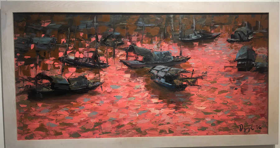 Chiều sông Hồng 1 - Đinh Thị Nguyệt