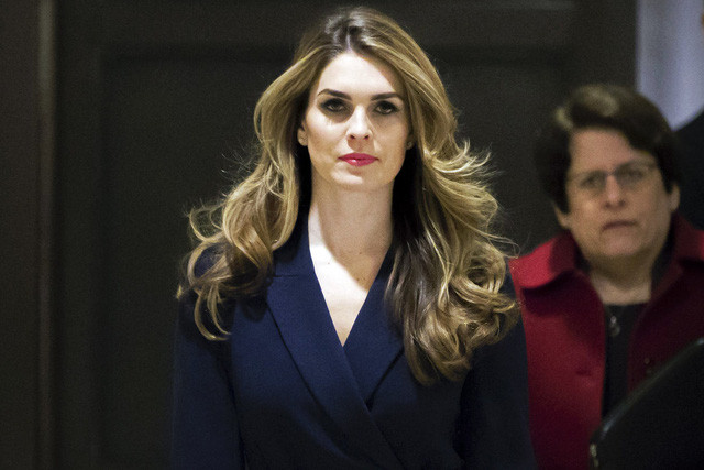 Giám đốc truyền thông Nhà Trắng Hope Hicks (Ảnh: Getty)