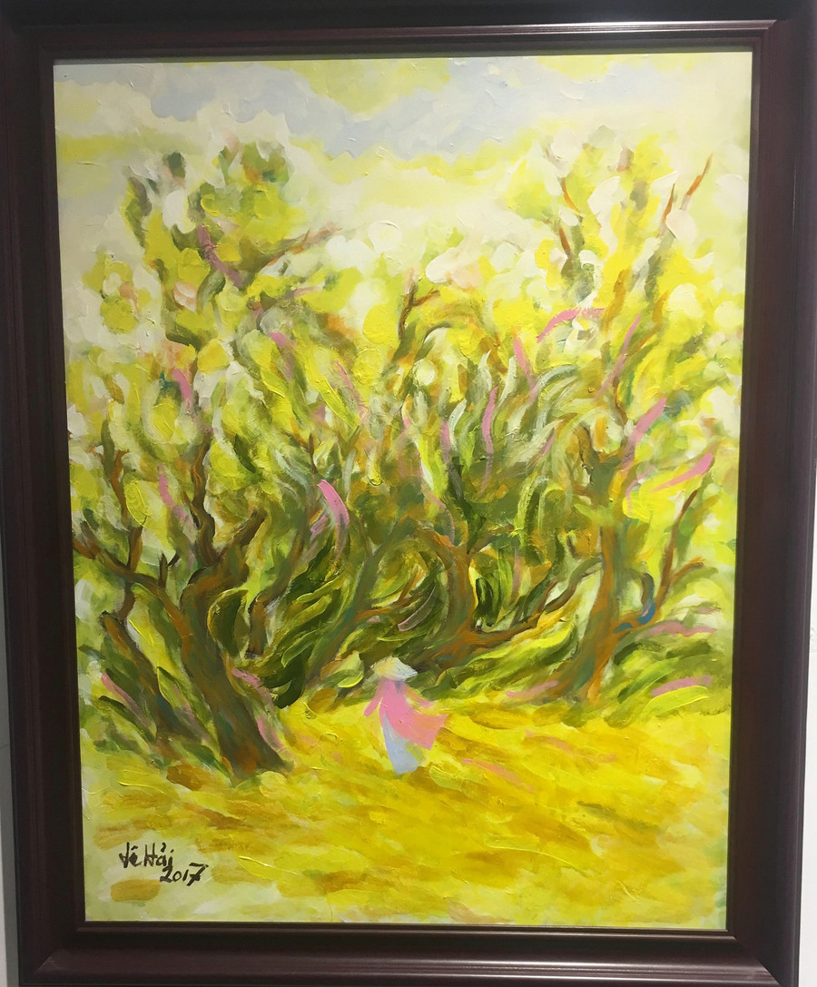 Tác phẩm của họa sĩ Lê Hải