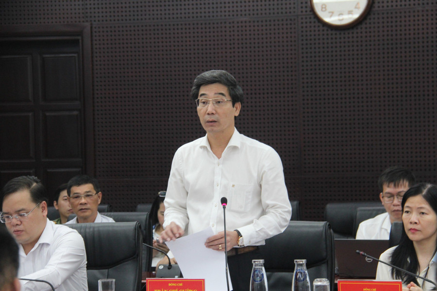 Ông Trần Chí Cường, Phó Chủ tịch UBND TP Đà Nẵng cho biết, Đà Nẵng ưu tiên tối đa nguồn lực và chú trọng kiểm tra rà soát từng khâu, từng giai đoạn để Kỳ thi tốt nghiệp THPT 2024 diễn ra an toàn, nghiêm túc, đúng quy chế. Ông Trần Chí Cường, Phó Chủ tịch UBND TP Đà Nẵng cho biết, Đà Nẵng ưu tiên tối đa nguồn lực và chú trọng kiểm tra rà soát từng khâu, từng giai đoạn để Kỳ thi tốt nghiệp THPT 2024 diễn ra an toàn, nghiêm túc, đúng quy chế.