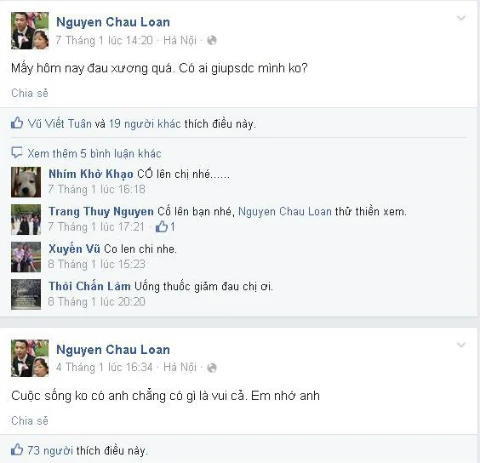 Những chia sẻ Facebook cuối đời của cô gái suy thận