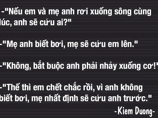 Tâm đắc với những tình huống bạn trai “khô như ngói“