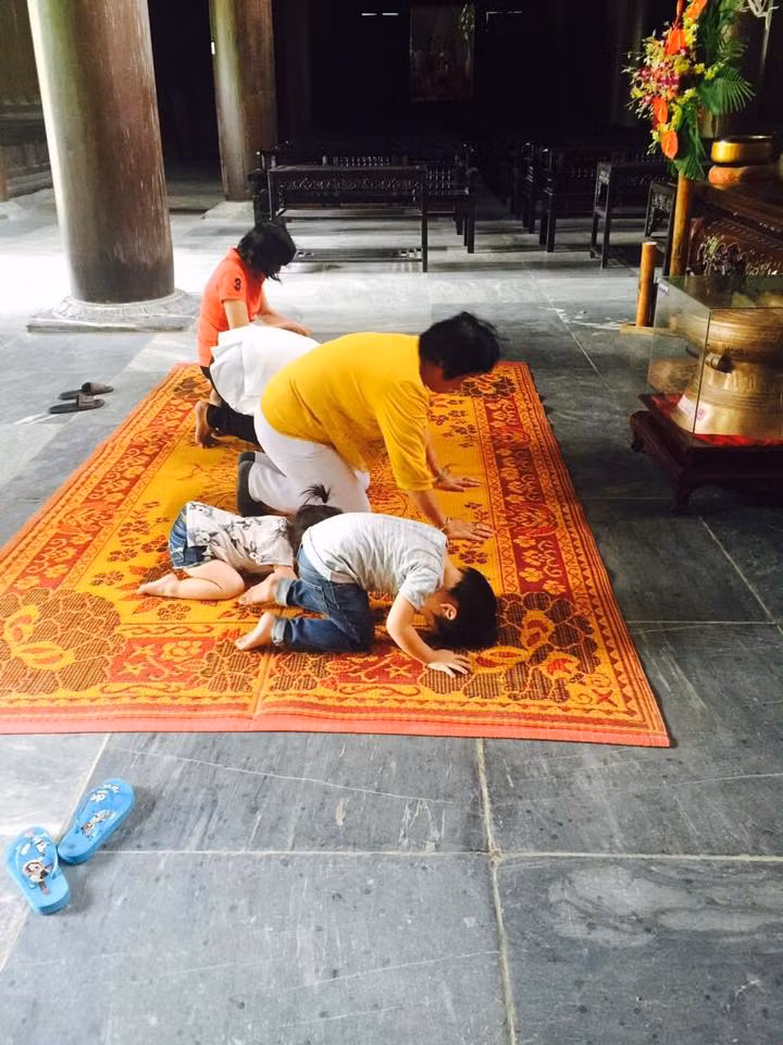 3 con nhà Lý Hải được bố mẹ cho 