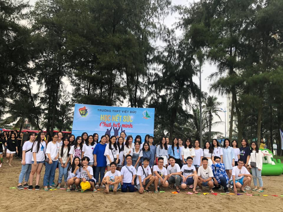 Học sinh Trường Việt Đức: Học hết sức, chơi hết mình