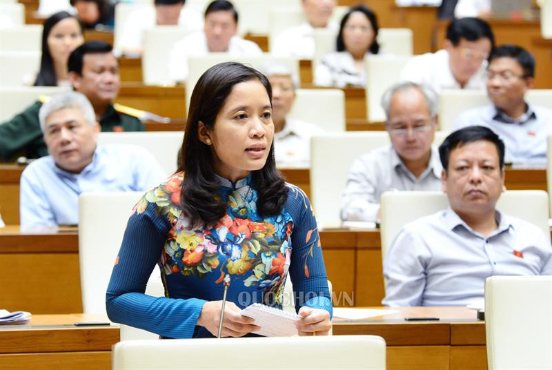 Đại biểu Lê Thị Thanh Xuân (Đắk Lắk).