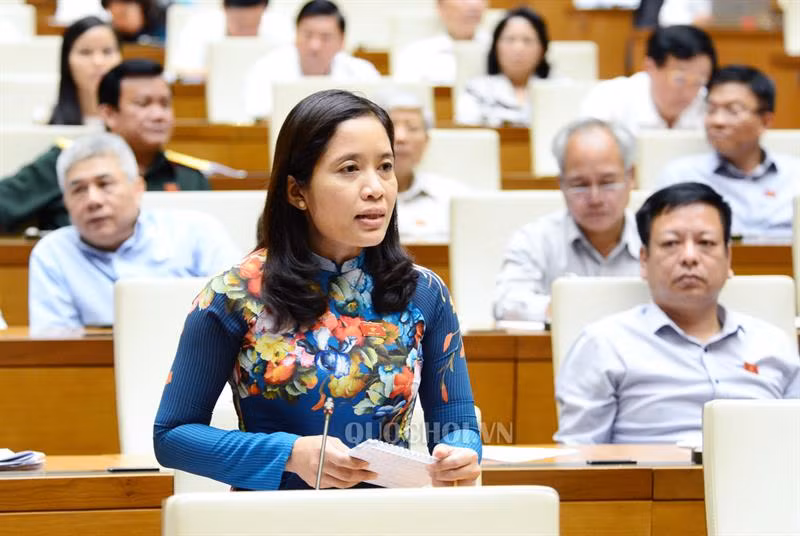 Đại biểu Lê Thị Thanh Xuân (Đắk Lắk).