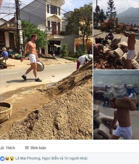 Chị em mê mẩn chàng trai Tây 6 múi “đã đẹp trai lại còn tốt tính”