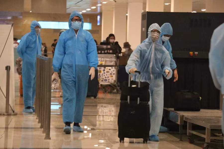 Sân bay Cần Thơ được tăng cường đón công dân Việt Nam về nước