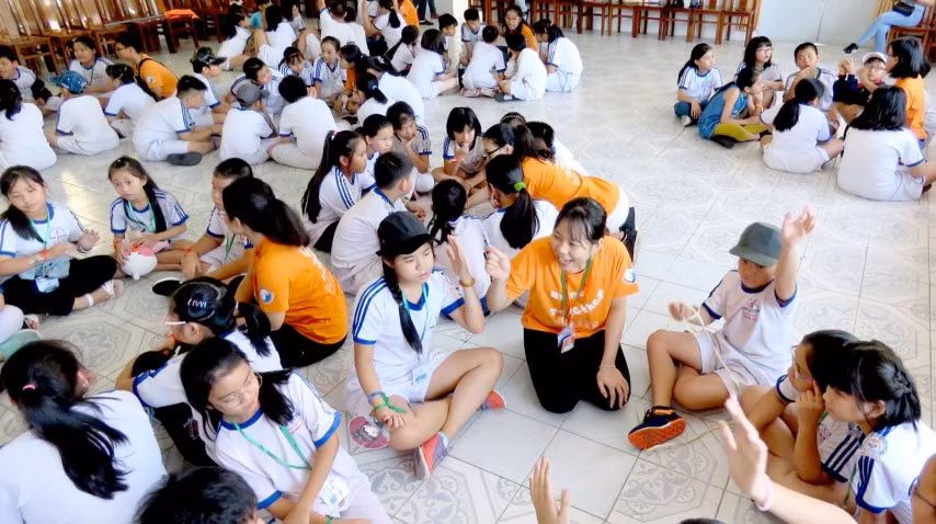 Học sinh được chấm điểm trong các hoạt động ngoại khóa. Ảnh minh họa