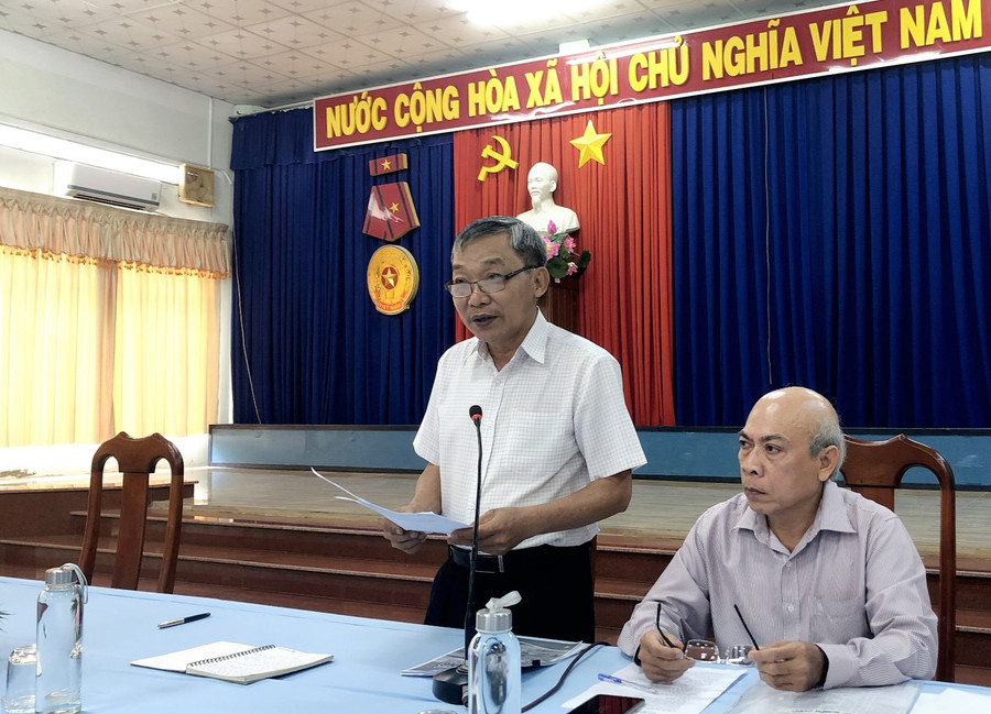 Đại diện lãnh đạo Sở GD&ĐT An Giang triển khai kế hoạch dạy thực nghiệm Tài liệu GD địa phương lớp 8 và lớp 11. Đại diện lãnh đạo Sở GD&ĐT An Giang triển khai kế hoạch dạy thực nghiệm Tài liệu GD địa phương lớp 8 và lớp 11.