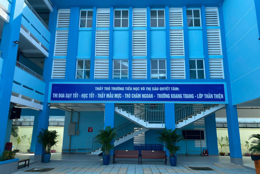 Nhờ xây mới thêm phòng học, nhiều cơ sở giảm tải áp lực trường, lớp.