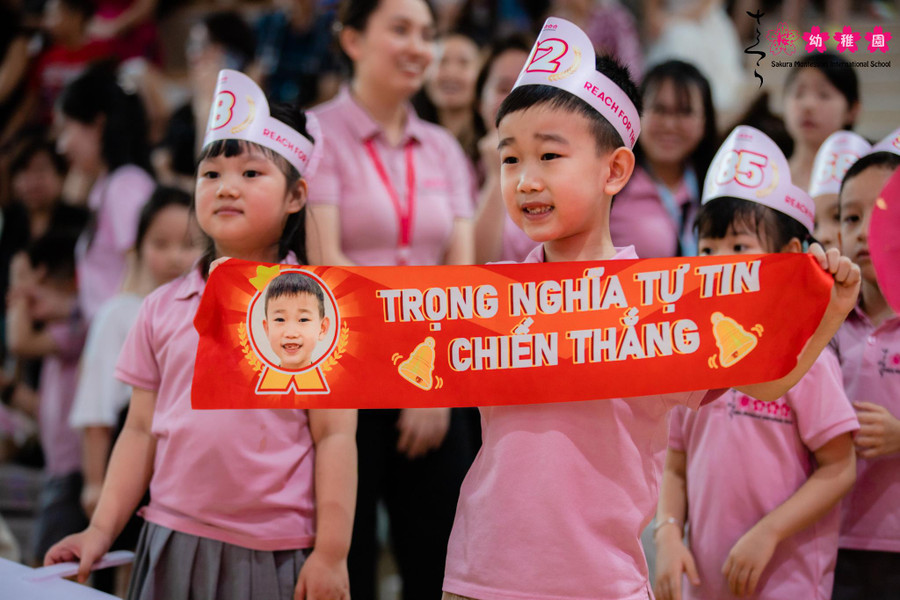 Cổ vũ cho bạn tự tin, chiến thắng.