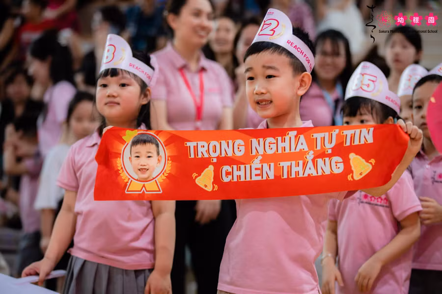 Cổ vũ cho bạn tự tin, chiến thắng.