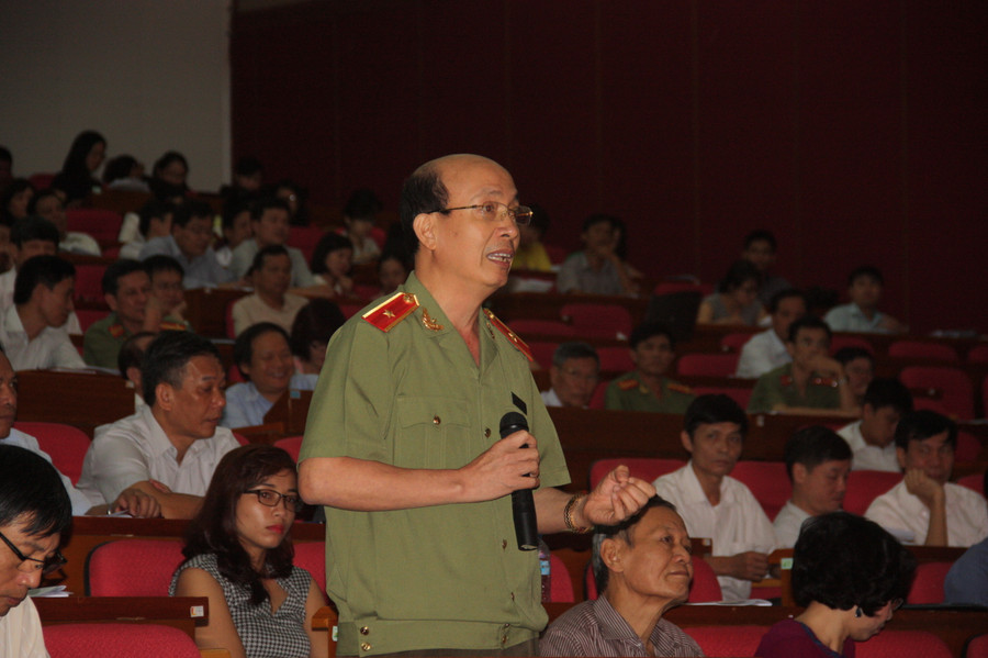 Đại diện lãnh đạo các trường ĐH phát biểu ý kiến tại Hội nghị Đại diện lãnh đạo các trường ĐH phát biểu ý kiến tại Hội nghị