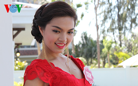 Hoa khôi sinh viên đẹp rực rỡ khi làm thí sinh Hoa hậu Việt Nam ảnh 2 Hoa khôi sinh viên đẹp rực rỡ khi làm thí sinh Hoa hậu Việt Nam ảnh 2