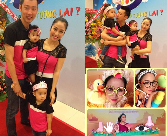 Gia đình nhỏ đáng yêu của Ốc Thanh Vân - Trí Rùa 5