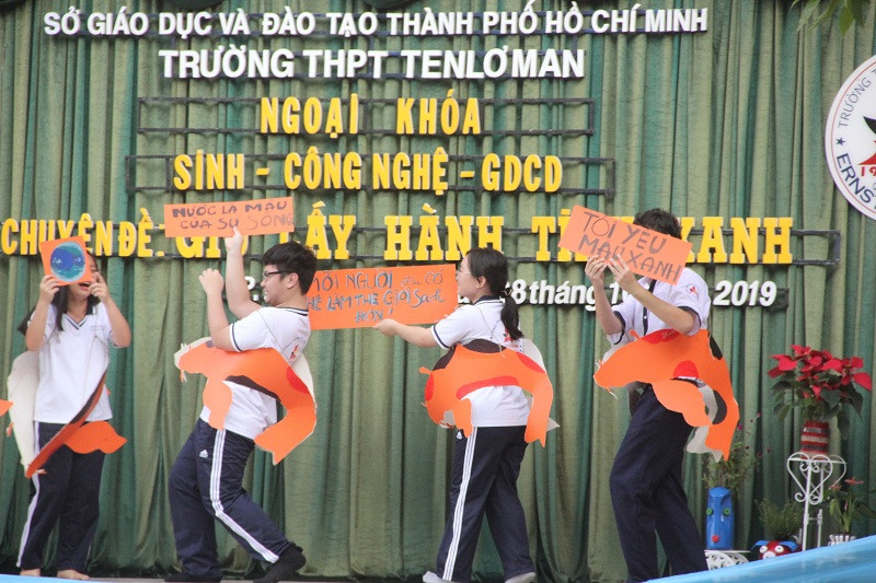 Những tiểu phẩm hài hước nhưng chứa đựng nhiều thông điệp ý nghĩa của các em học sinh