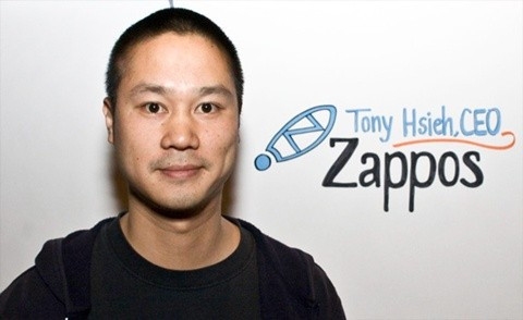 Tony Hseih được biết đến là CEO của hãng bán lẻ giày trực tuyến lớn nhất thế giới Zappos .