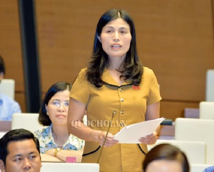 Đại biểu Quốc hội Hồ Thị Minh. Ảnh: quochoi.vn