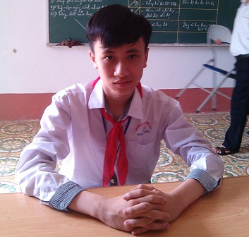 Nam sinh xứ Thanh giành giải Nhất cuộc thi UPU quốc gia ảnh 1 Em Trương Hải Nam, lớp 8B, Trường THCS Lê Hữu Lập, huyện Hậu Lộc, Thanh Hóa.
