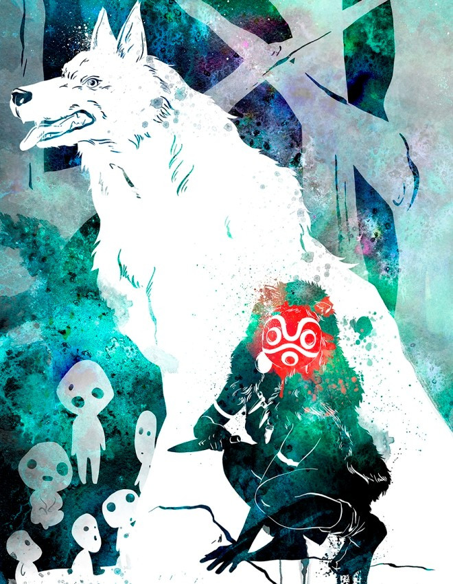 Tranh màu nước lấy cảm hứng từ phim The Wolf Tribe (Bộ tộc sói). Teen làm giàu nhờ tài vẽ tranh màu nước độc đáo