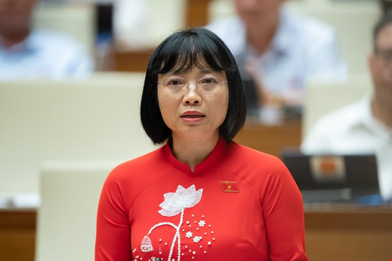 ĐBQH Nguyễn Thị Việt Nga. Ảnh: QH