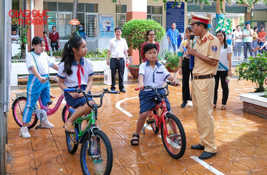 Cần Thơ: Khánh thành Khu trải nghiệm “Công viên giao thông” cho HS Tiểu học