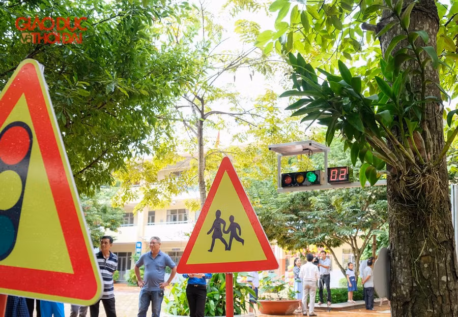 Cần Thơ: Khánh thành Khu trải nghiệm “Công viên giao thông” cho HS Tiểu học ảnh 9