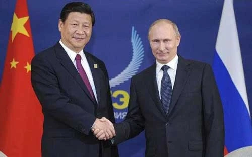 Chủ tịch Trung Quốc Tập Cận Bình và Tổng thống Nga Vladimir Putin - Ảnh: News