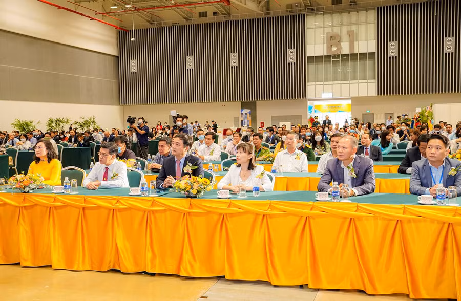 Các đại biểu tham gia buổi lễ khánh thành. Ảnh: Ban tổ chức cung cấp.