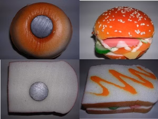 Sản phẩm nam châm nhựa trang trí trên tủ lạnh bị thu hồi.