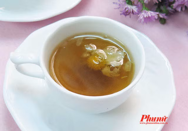 Thanh nhiệt với nước mát bông cúc nhãn nhục ảnh 1