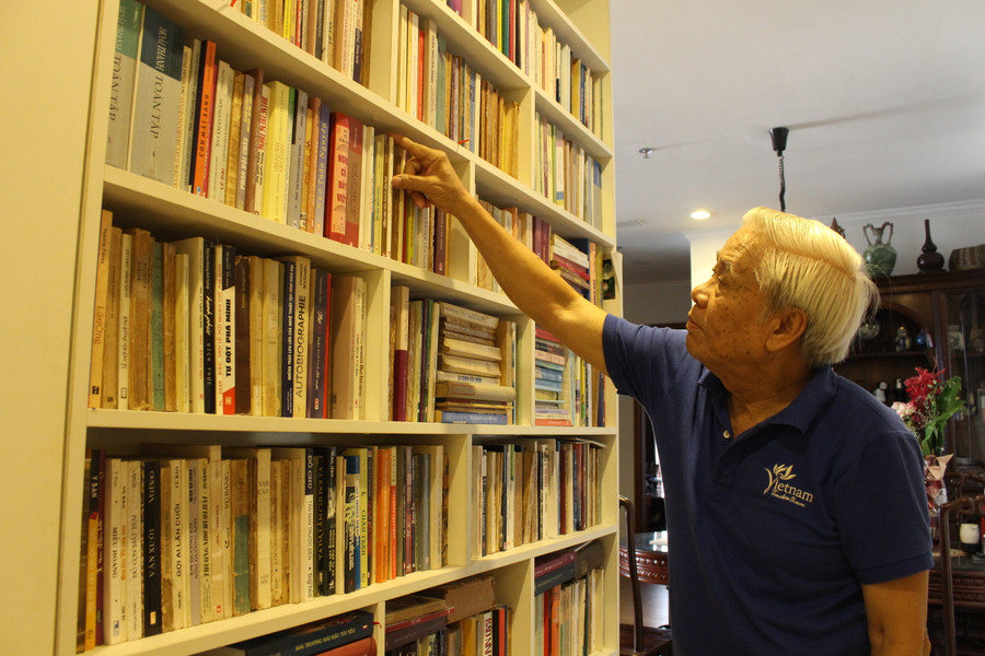 Nhà thơ Vũ Quần Phương. Ảnh: TTXVN