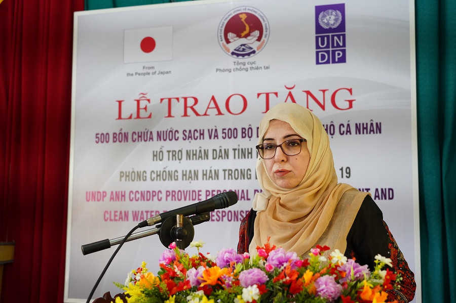 Bà Sitara Syed, Phó trưởng đại diện thường trú của UNDP tại Việt Nam. Bà Sitara Syed, Phó trưởng đại diện thường trú của UNDP tại Việt Nam.
