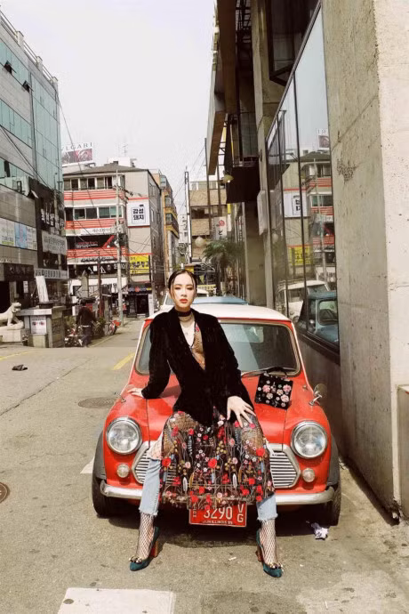 Thoi trang dao pho cuc chat cua fashionista Viet - Anh 1